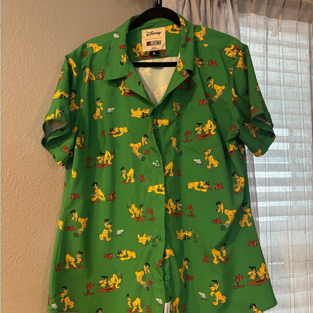 RSVLTS Green Pluto shirt